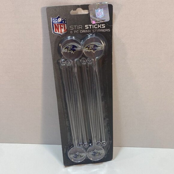 Baltimore Ravens‎ NFL Football Party Supplies Bowl Cups Pom Poms Sticks Picks - Picture 16 of 16